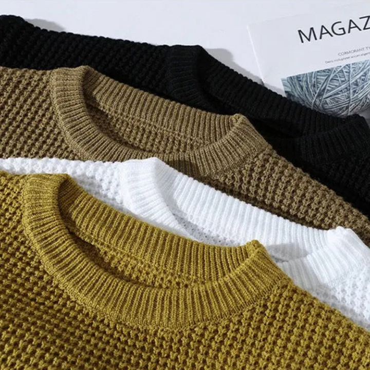 Varenzo™ | Maglione a Nido d’Ape con Stile Elegante e Moderno