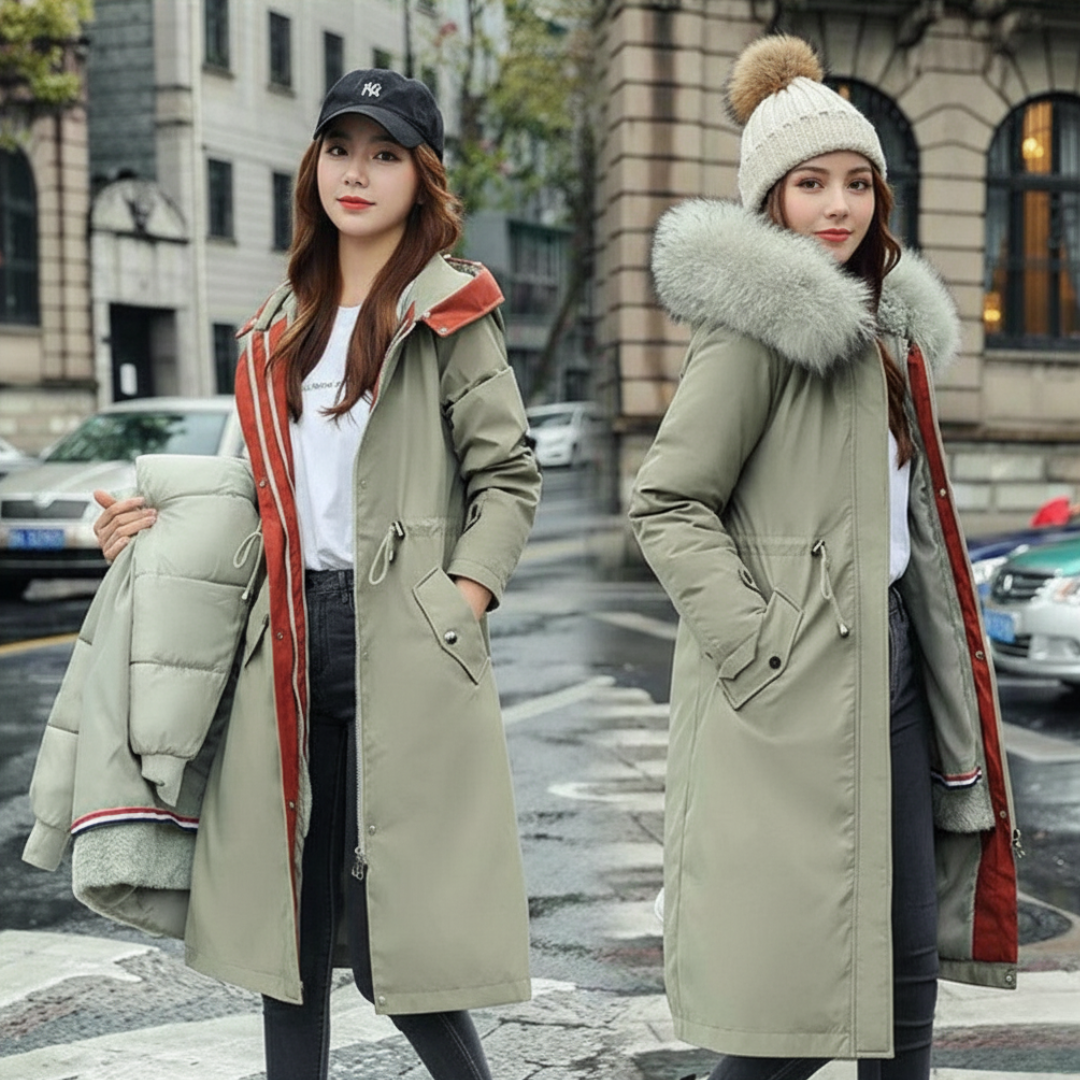 Frostra™ | Giacca Invernale Elegante e Trasformabile