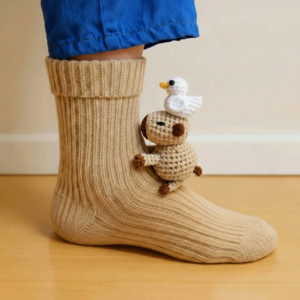 Coccolini™ | Calzini con Animaletti 3D Super Morbidi