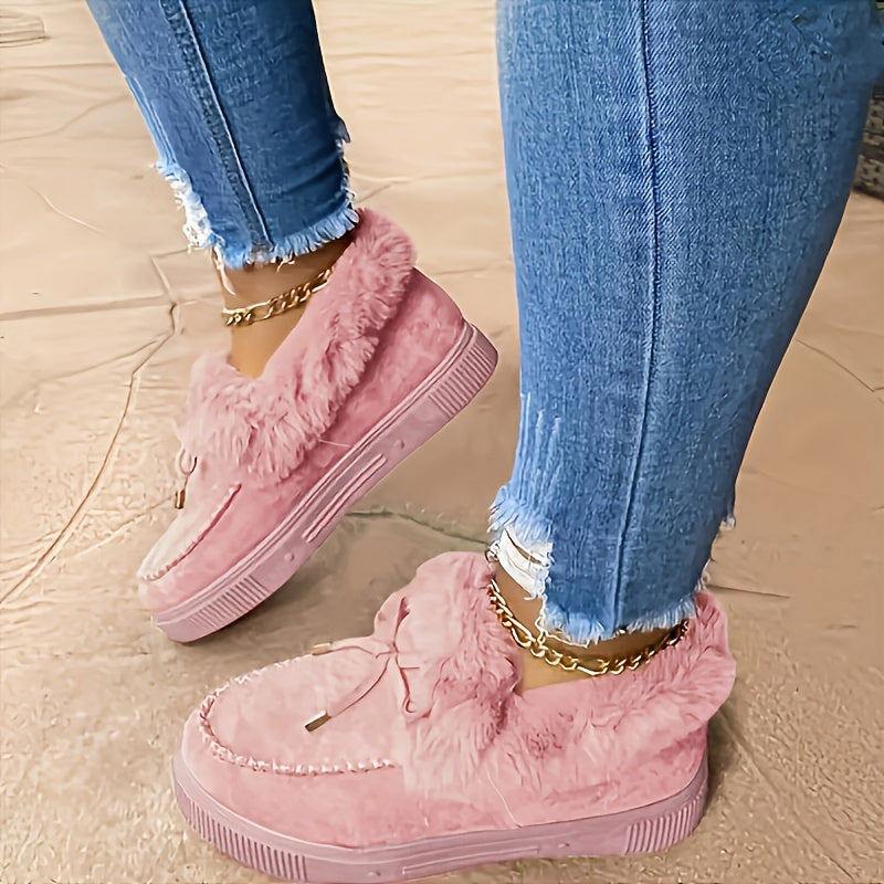 Elodie™ | Fur Moccasins