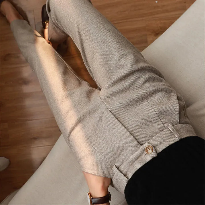 NobleFit™ | Wool Trousers